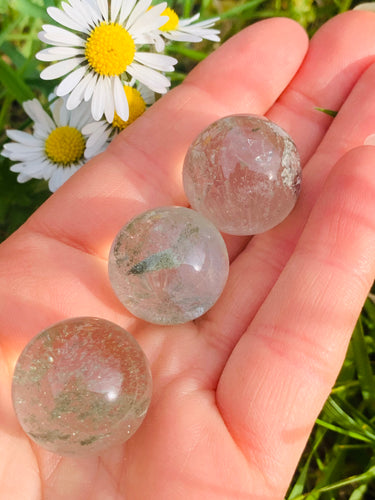 Chlorite Mini Spheres - Dragon Mama Crystals 