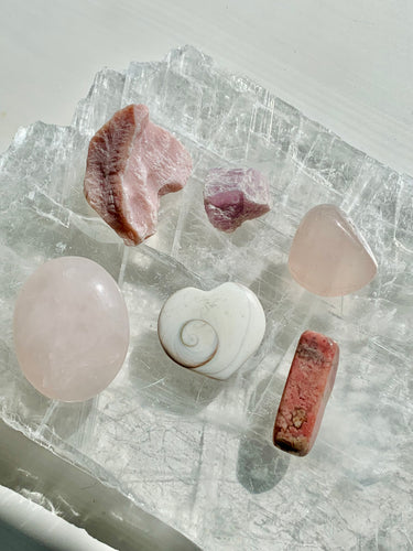 Quan Yin Heart Opening Gift Set - Dragon Mama Crystals 