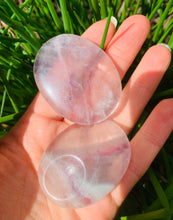 Load image into Gallery viewer, Fluorite thumb stones - Dragon Mama Crystals 