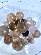 Load image into Gallery viewer, Rutile Mini Sphere - Dragon Mama Crystals 
