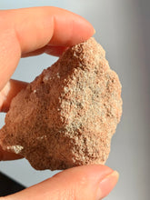 Load image into Gallery viewer, Pink Amethyst + Calcite Geode Raw - Dragon Mama Crystals 