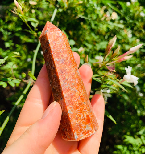 Sunstone Crystal Towers - Dragon Mama Crystals 