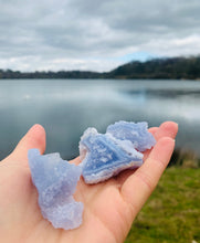 Load image into Gallery viewer, Blue Lace Agate Raw - Dragon Mama Crystals 