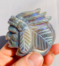 Load image into Gallery viewer, Aura Agate Native American Carving - Dragon Mama Crystals 