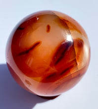 Load image into Gallery viewer, Carnelian Sphere - Dragon Mama Crystals 