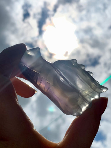 Fluorite Dragon - Dragon Mama Crystals 