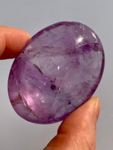 Load image into Gallery viewer, Amethyst PalmStone with Rainbow - Dragon Mama Crystals 