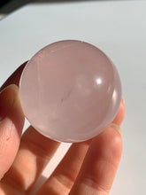 Load image into Gallery viewer, Gem Ice Rose Quartz Spheres - Dragon Mama Crystals 