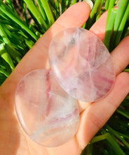 Load image into Gallery viewer, Fluorite thumb stones - Dragon Mama Crystals 