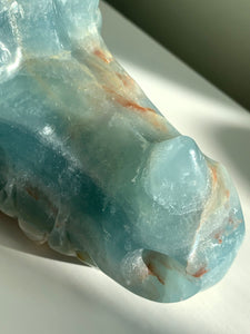 Rare Natural Blue Onyx|  ‘Lemurian Water Activator’ Dragon - Dragon Mama Crystals 