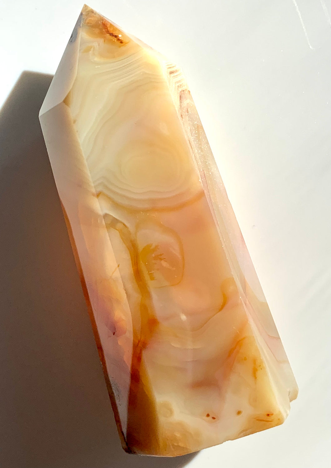 Carnelian Tower - Dragon Mama Crystals 