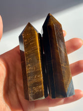 Load image into Gallery viewer, Tigers Eye Towers - Dragon Mama Crystals 