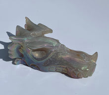 Load image into Gallery viewer, Serene Otherworldly Fae Rainbow | Aura Agate dragon - Dragon Mama Crystals 