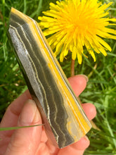Load image into Gallery viewer, Bumble Bee Jasper Tower - Dragon Mama Crystals 