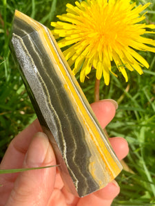 Bumble Bee Jasper Tower - Dragon Mama Crystals 