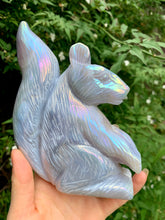 Load image into Gallery viewer, Aura Agate Squirrel - Dragon Mama Crystals 
