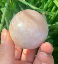 Load image into Gallery viewer, Morganite Peach Rare Sphere - Dragon Mama Crystals 