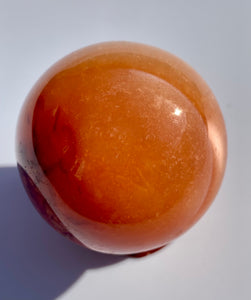 Carnelian Sphere - Dragon Mama Crystals 