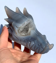 Load image into Gallery viewer, Agate Druzy Sirian Dragon - Dragon Mama Crystals 