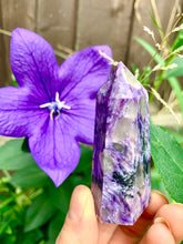 Load image into Gallery viewer, Charoite Crystal Towers Russia - Dragon Mama Crystals 