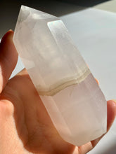 Load image into Gallery viewer, Pink Calcite Tower - Dragon Mama Crystals 