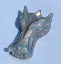 Load image into Gallery viewer, Leader Rainbow Lyran Sky Agate Baby Dragon - Dragon Mama Crystals 