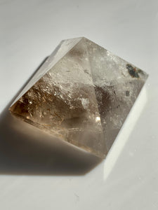 Lodolite Smokey Quartz Baby Pyramids - Dragon Mama Crystals 