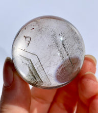 Load image into Gallery viewer, Lodolite Chlorite Phantom Sphere - Dragon Mama Crystals 