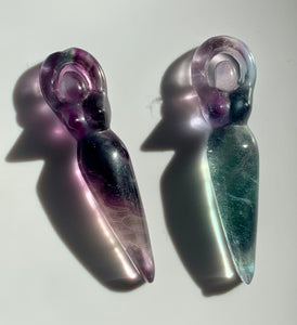 Jelly Fluorite Womb Goddess - Dragon Mama Crystals 