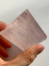 Load image into Gallery viewer, A Grade Gem Rose Quartz Pyramid - Dragon Mama Crystals 
