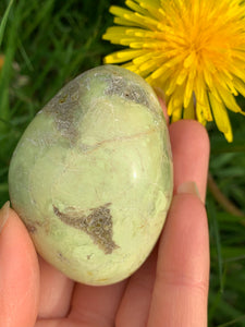 Green Opal PalmStone - Dragon Mama Crystals 