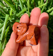 Load image into Gallery viewer, Red Jasper Elephant Pendent - Dragon Mama Crystals 
