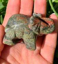 Load image into Gallery viewer, Unakite Elephant - Dragon Mama Crystals 