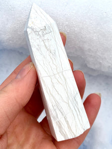 Howlite Towers - Dragon Mama Crystals 