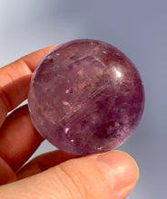 Load image into Gallery viewer, Amethyst + Smokey High Grade Spheres With Rainbows - Dragon Mama Crystals 