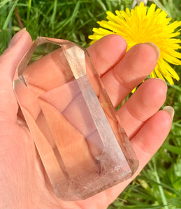 Champagne Citrine Brazilian High Grade Tower - Dragon Mama Crystals 