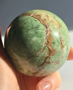 Green Opal Sphere - Dragon Mama Crystals 