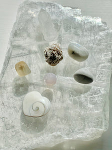 White Ray Crown Gift Set - Dragon Mama Crystals 