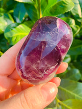 Load image into Gallery viewer, Fluorite Palm Stone - Dragon Mama Crystals 
