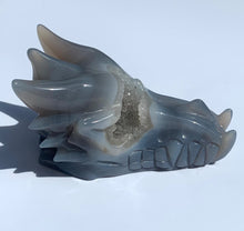 Load image into Gallery viewer, Agate Druzy Sirian Dragon - Dragon Mama Crystals 