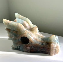Load image into Gallery viewer, Natural Rare Blue Onyx | ‘Source Wisdom Blue Ray’ Dragon - Dragon Mama Crystals 