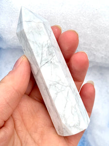 Howlite Towers - Dragon Mama Crystals 