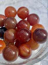 Load image into Gallery viewer, Carnelian Mini Spheres - Dragon Mama Crystals 