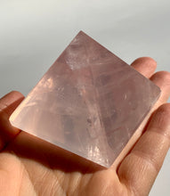 Load image into Gallery viewer, A Grade Gem Rose Quartz Pyramid - Dragon Mama Crystals 