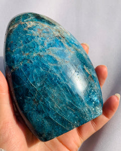 Apatite Freeform With Flash - Dragon Mama Crystals 