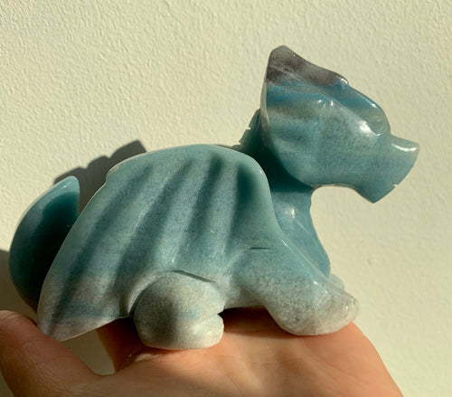 Trolleite | ‘Water Dragon’ - Dragon Mama Crystals 