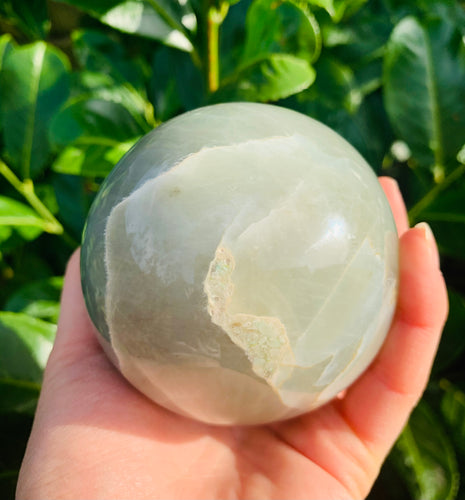 Green Moonstone (Garnierite) - Dragon Mama Crystals 