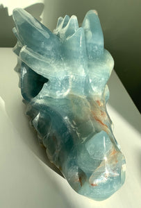 Rare Natural Blue Onyx|  ‘Lemurian Water Activator’ Dragon - Dragon Mama Crystals 