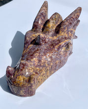 Load image into Gallery viewer, Lilac Ocean Jasper Dragon - Dragon Mama Crystals 
