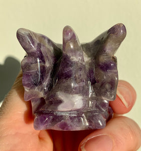 Amethyst Dragon - Dragon Mama Crystals 